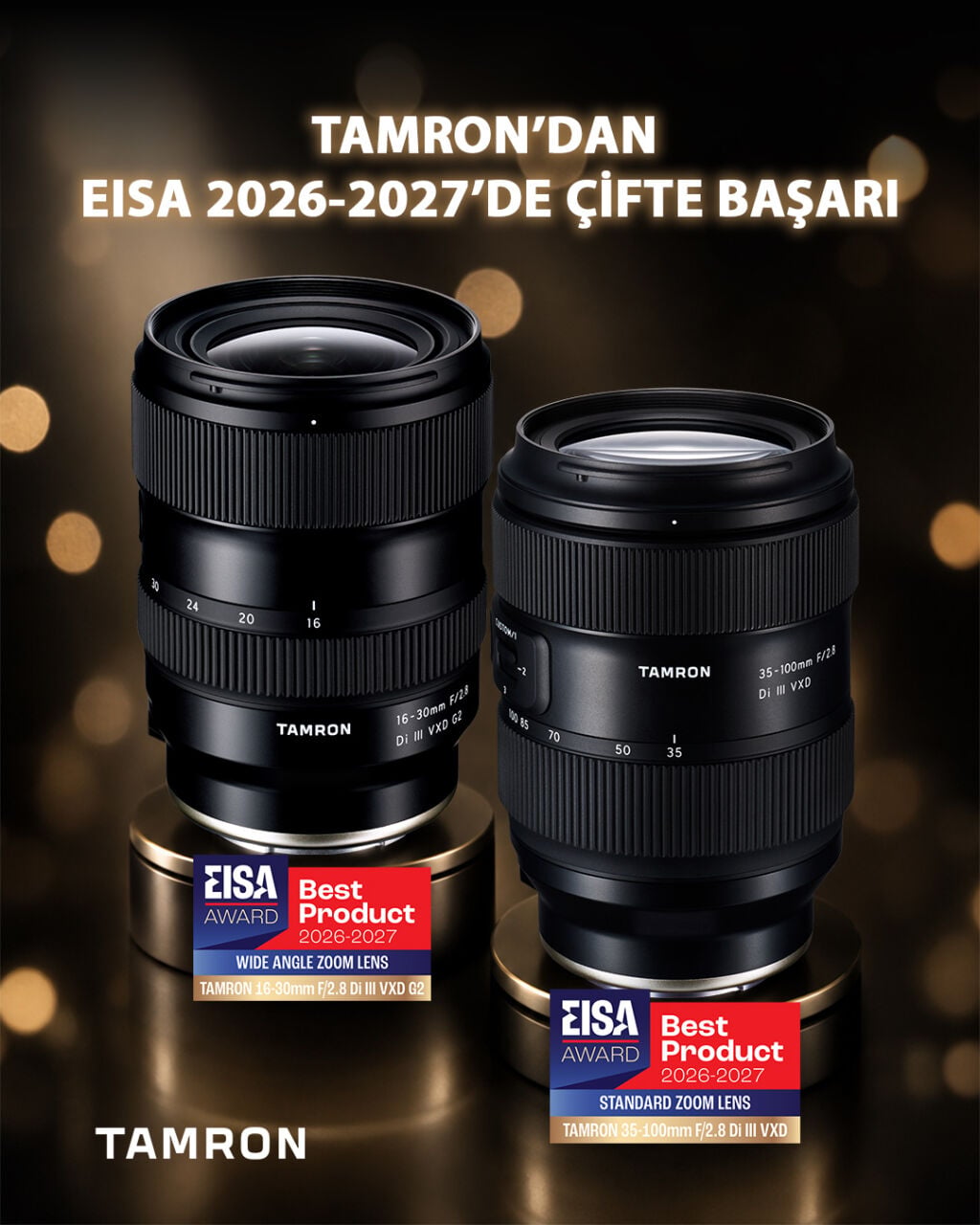 Tamron’dan EISA 2026-2027’de Çifte Başarı!