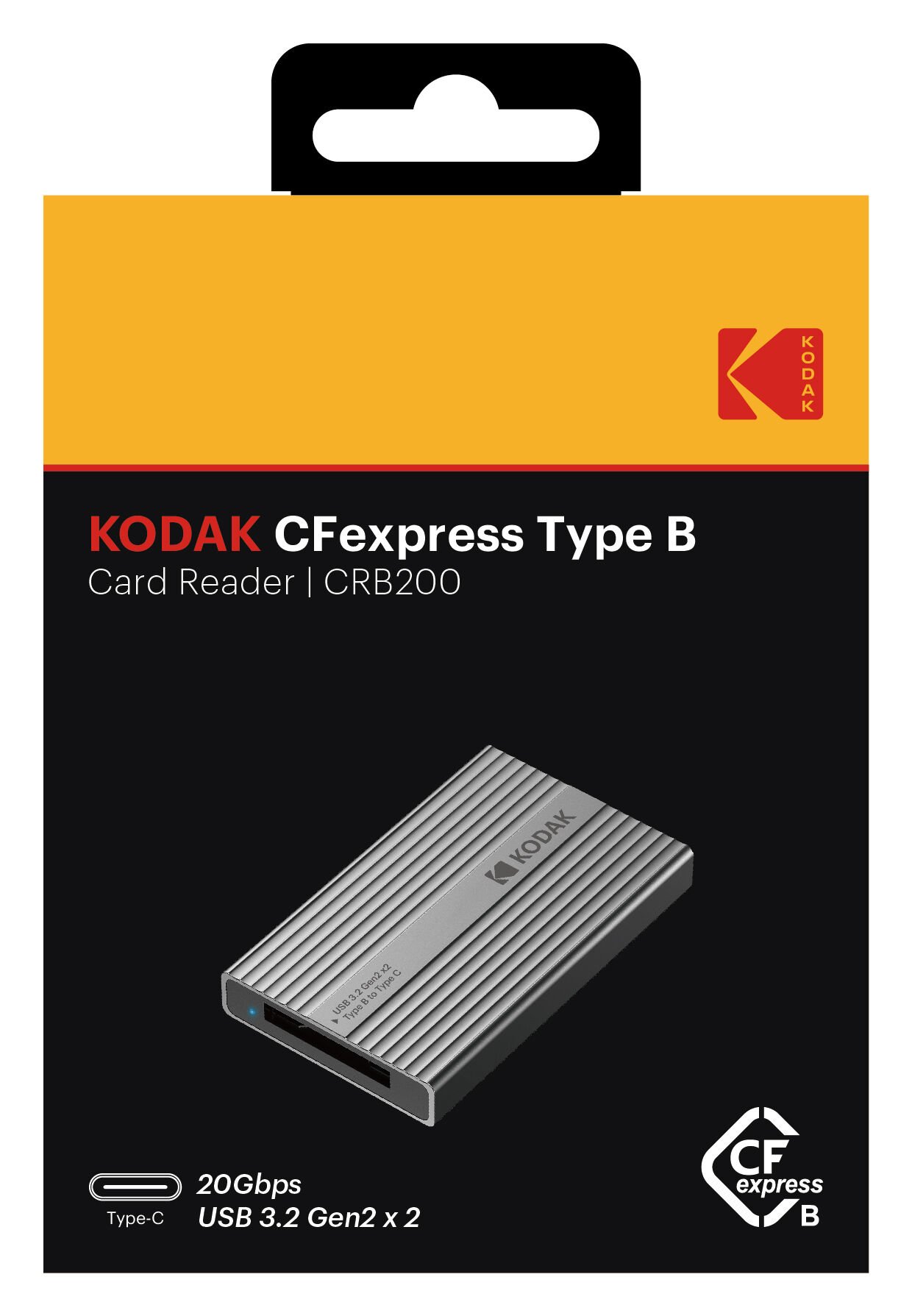 Kodak CF Express Type B Kart Okuyucu (20Gbps) CRB200