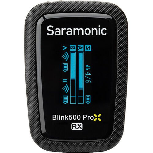 Saramonic Blink500 ProX B2R 24 Bit 2 Kişilik Kayıtçılı Kablosuz