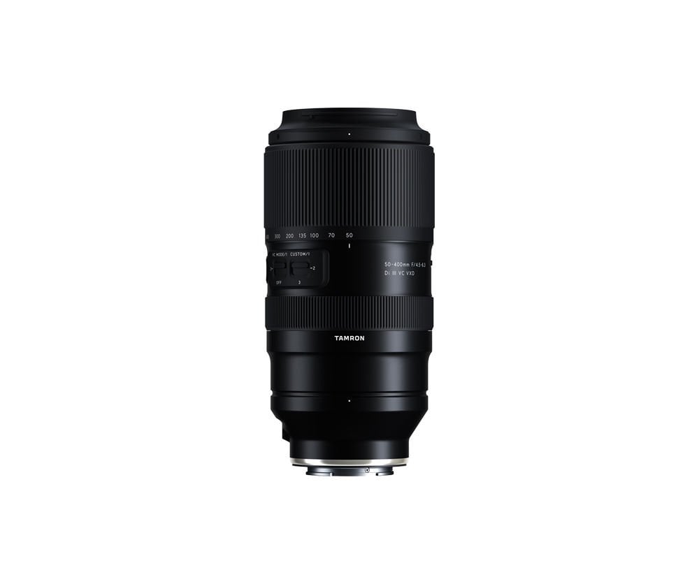 Tamron 50-400mm  F/4.5-6.3  DI III RXD Sony E Mount Full Frame Telefoto Lens (A067S)