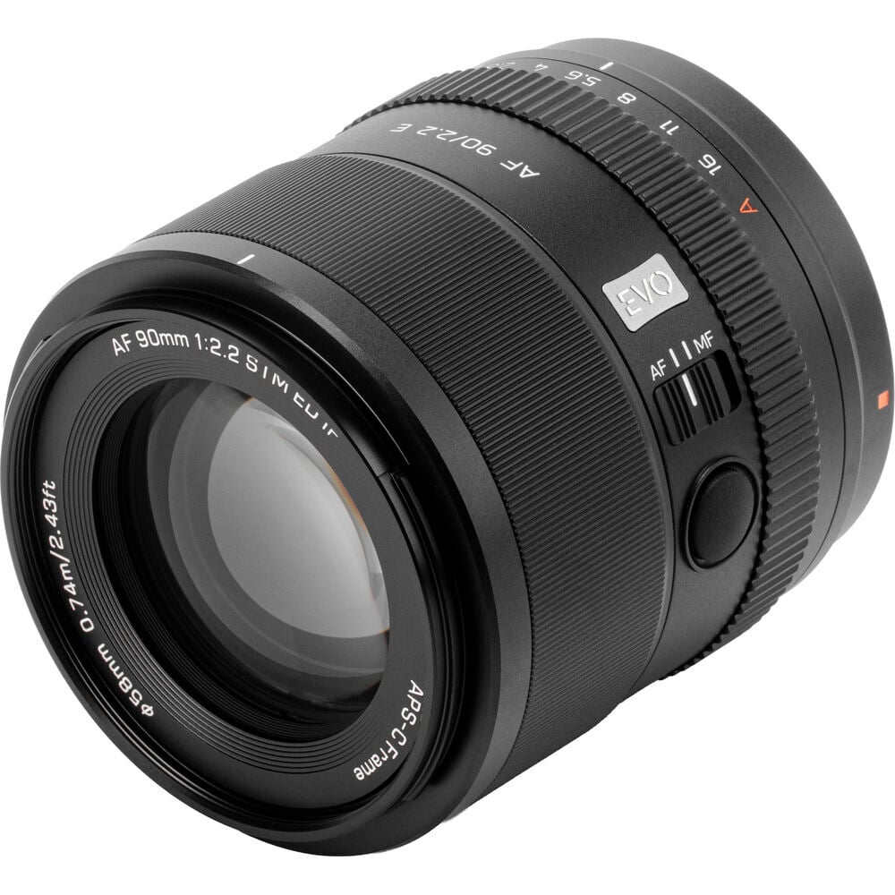 Viltrox Viltrox AF 90mm F2.2 Evo Sony E Mount APS-C Lens Görsel 3