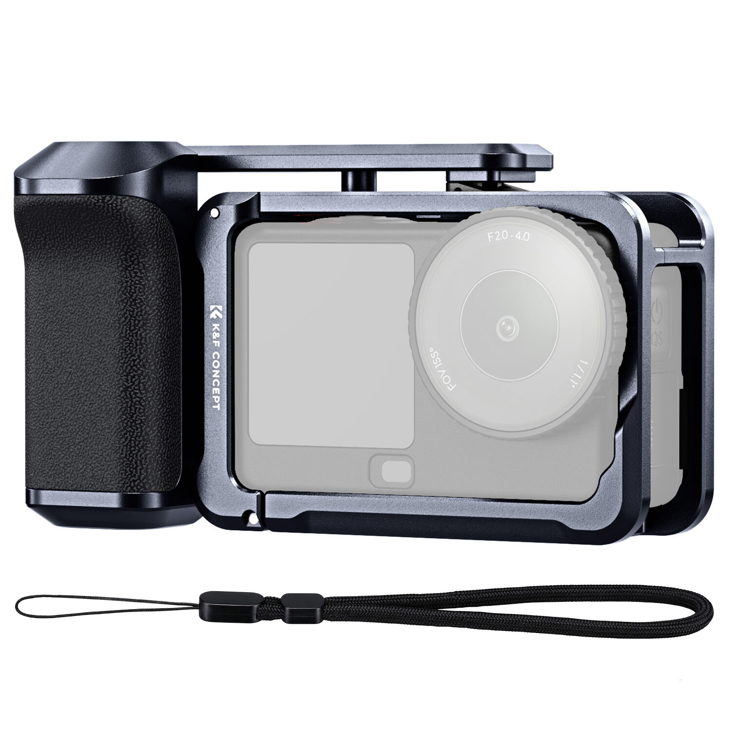K&F Concept Dji Osmo Action 6 İçin Sokak Fotoğrafçılığı Kafesi