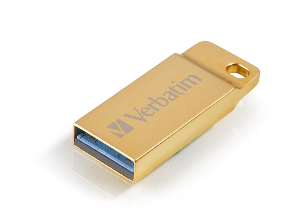 Verbatim 99104 - 16Gb Metal Executive Usb 3.2 Gen 1 Gold