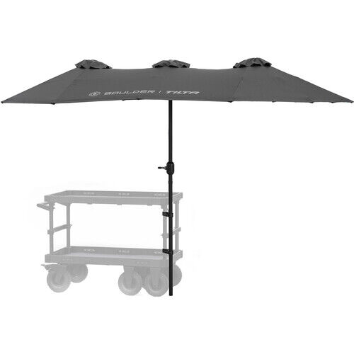 Tilta Extended Umbrella Kit for Boulder Camera Cart - Black (TC-EUK-B)