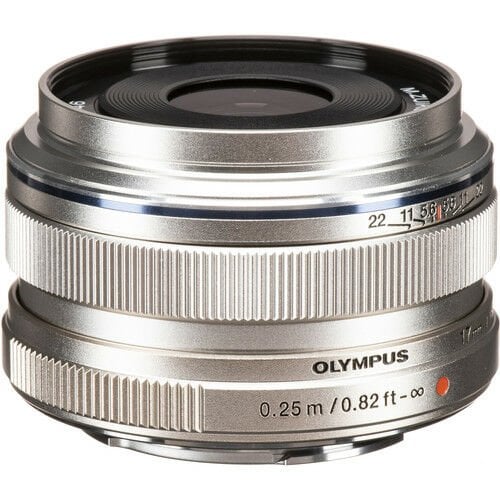 Olympus Lens 17mm 1.8 Silver M.Zuiko Digital V311050Se000