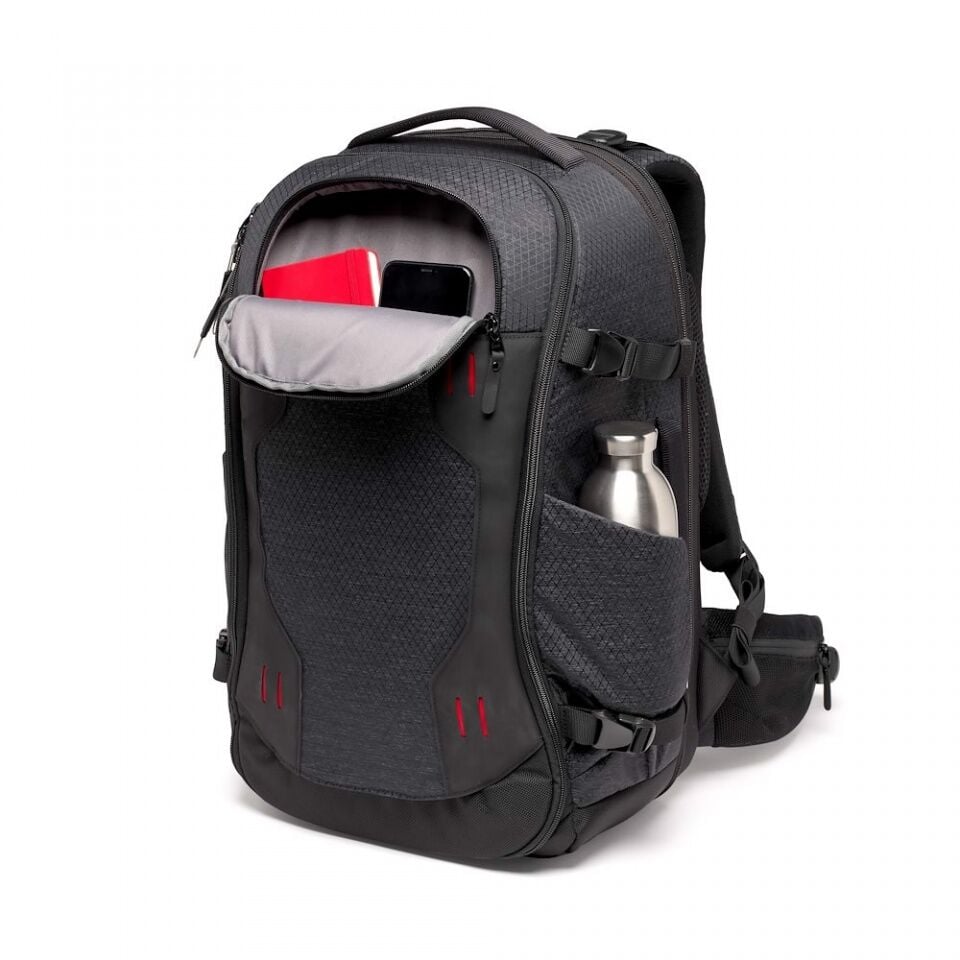 Manfrotto Bags PL2-BP-FX-L Flexleoader Backpack L Profesyonel Önden Açılan Kilitli Sırt Çantası