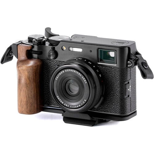 Tilta Vintage Camera Cage for Fujifilm X100V1 Travel Kit - Black  (170TA-T70-B-B)