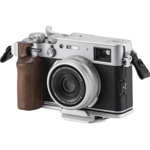 Tilta Vintage Camera Cage for Fujifilm X100V1 Travel Kit - Silver  (170TA-T70-B-S)