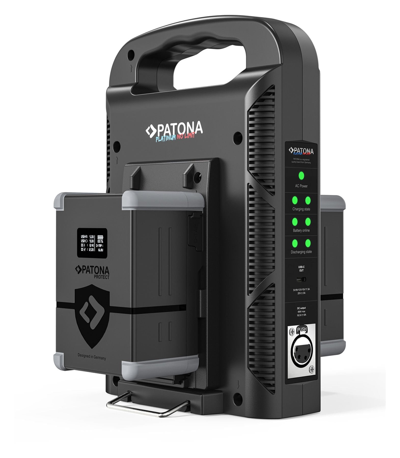 Patona 1726 Premium V-Mount Charger