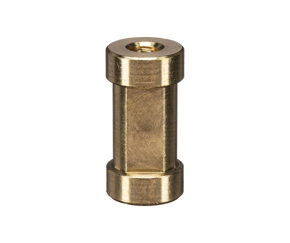 Manfrotto 119 Çift Taraflı Kısa Dişi Adaptör - 1/4 , 3/8 girişli