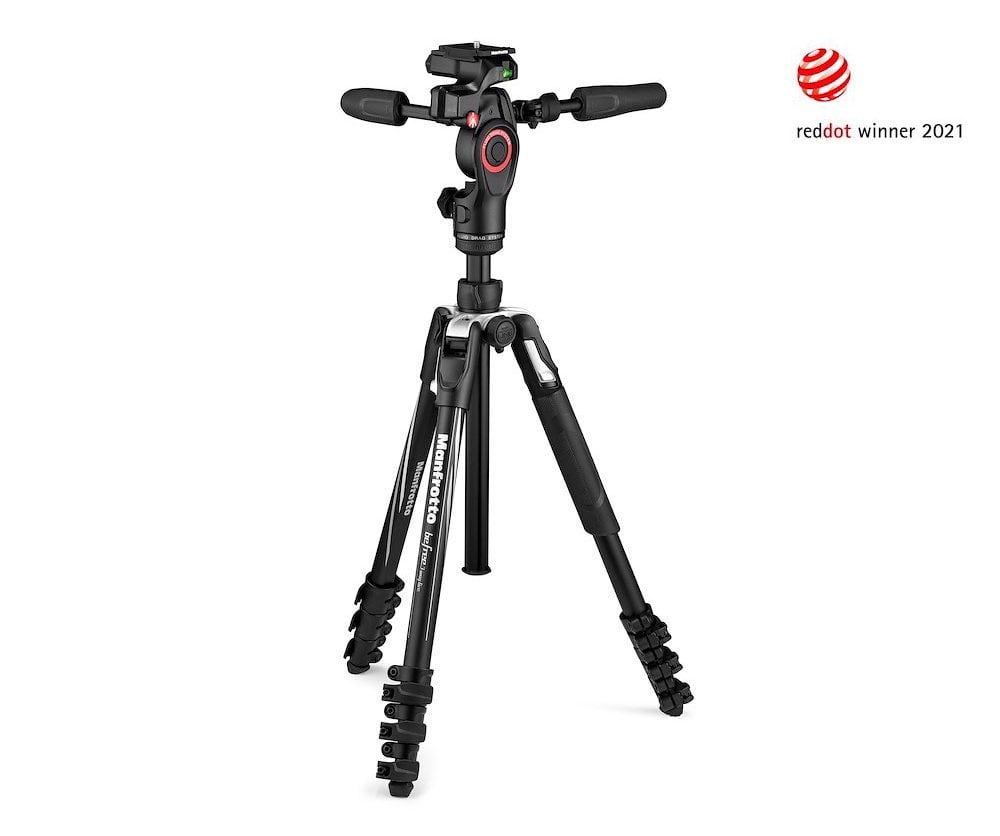 Manfrotto MKBFRLA4BK-3W Befree Serisi 3yönlü Seyahat Tripod Kiti Çantalı