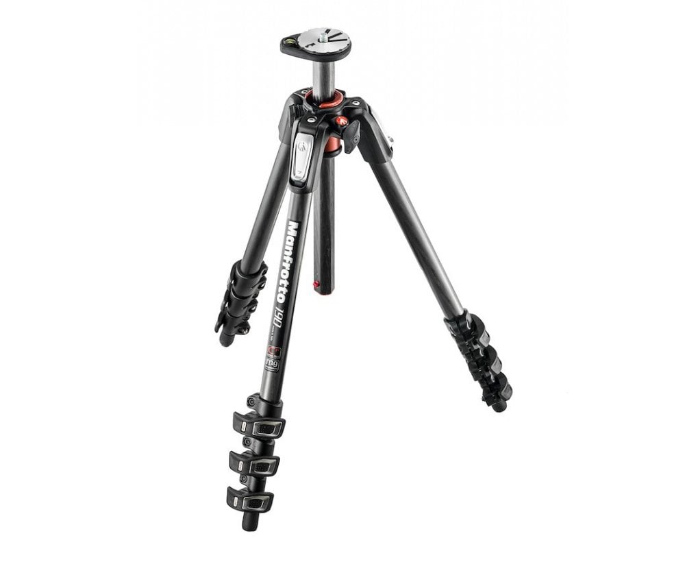 Manfrotto Mt190Cxpro4 190 Cf Tripod 4-S Horiz.Col.