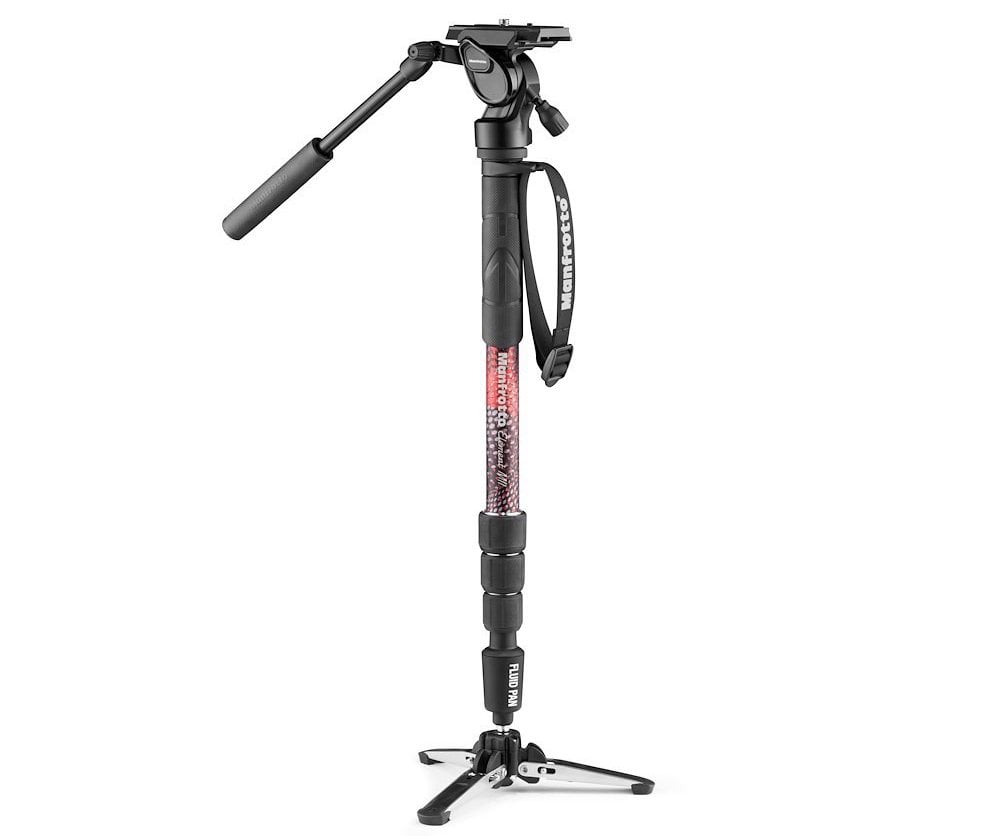 Manfrotto MVMELMIIA4 LIVE Element Serisi Video Başlıklı Monopod Kit