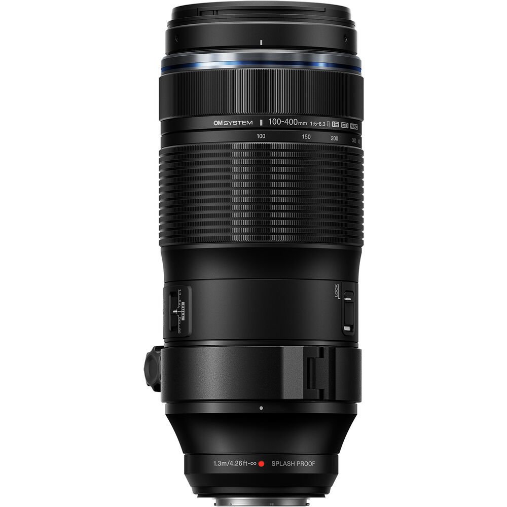 Olympus OM System 100-400mm Mark II 5.0-6.3 IS Black Objektif