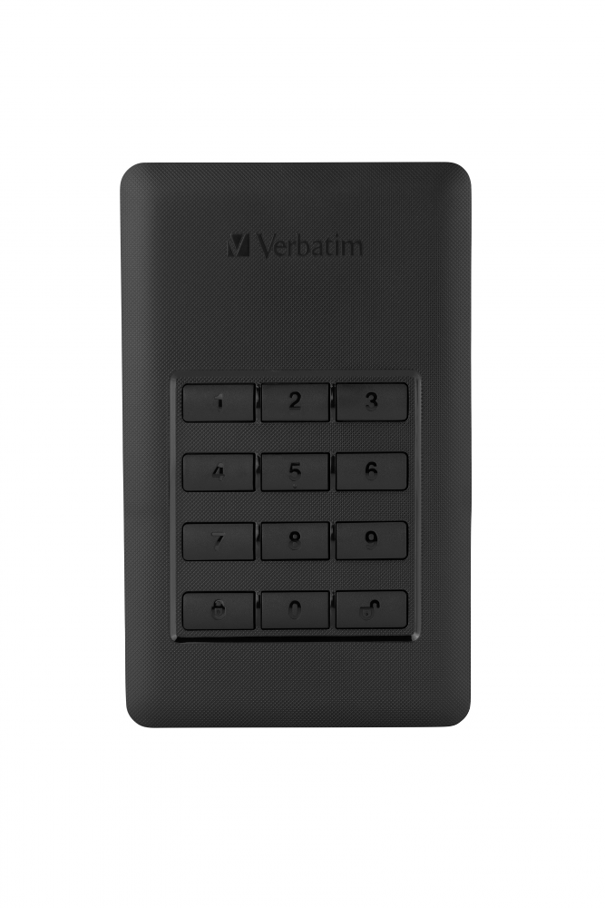 Verbatim 53401 -1Tb Hdd inc Keypad Usb 3.1 Gen 1