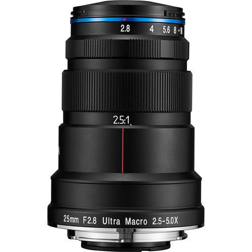 Laowa 25mm f/2.8 Ultra Macro 5X Canon EF DSLR Lens