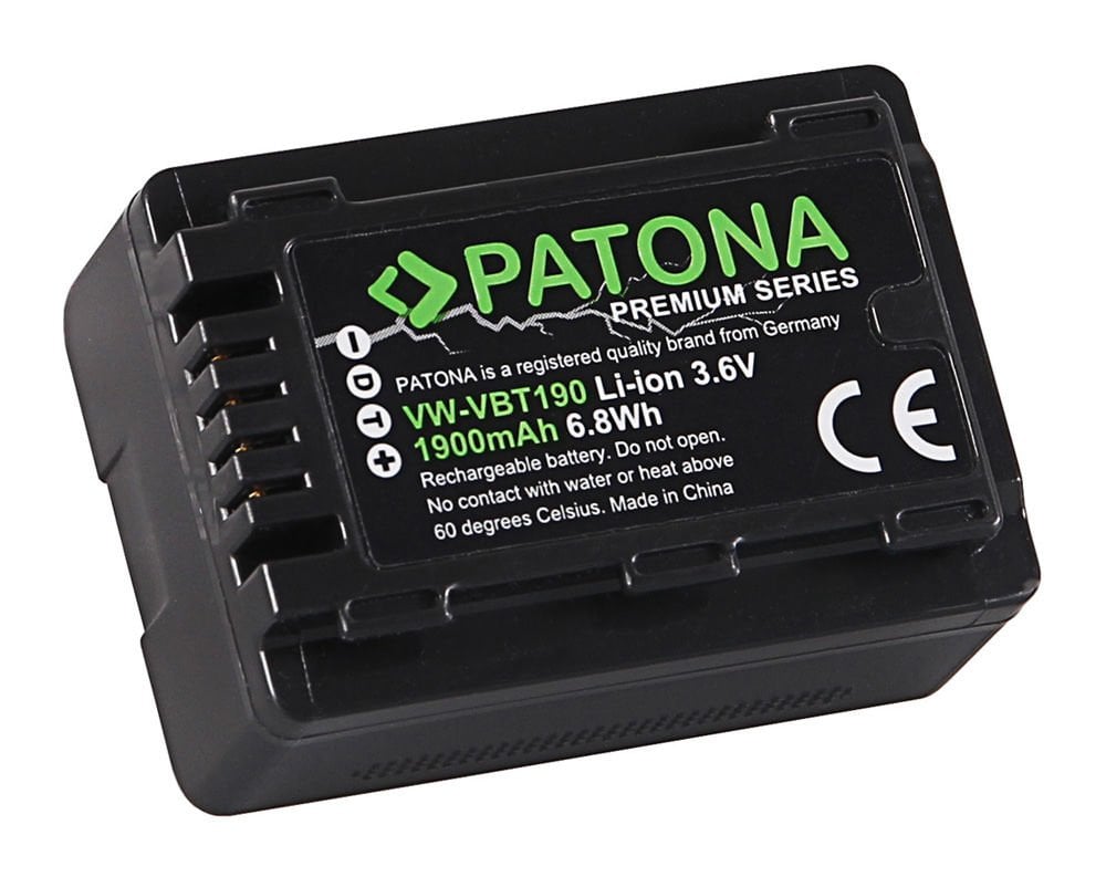 Patona 1258 Premium Batarya Panasonic VW-VBT190