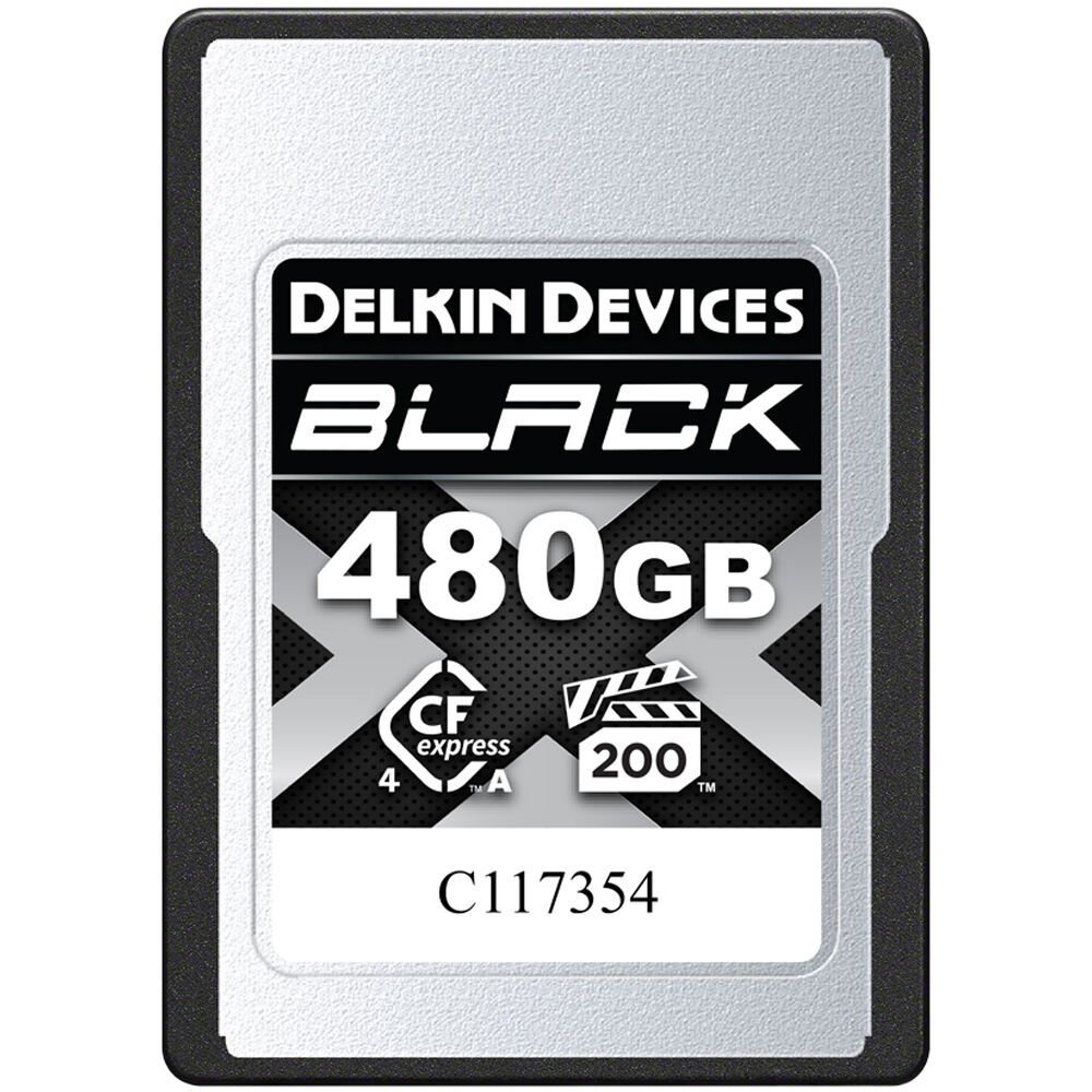 Delkin 480GB CF Express Type A 4.0 Vgp200 Black Hafıza Kartı