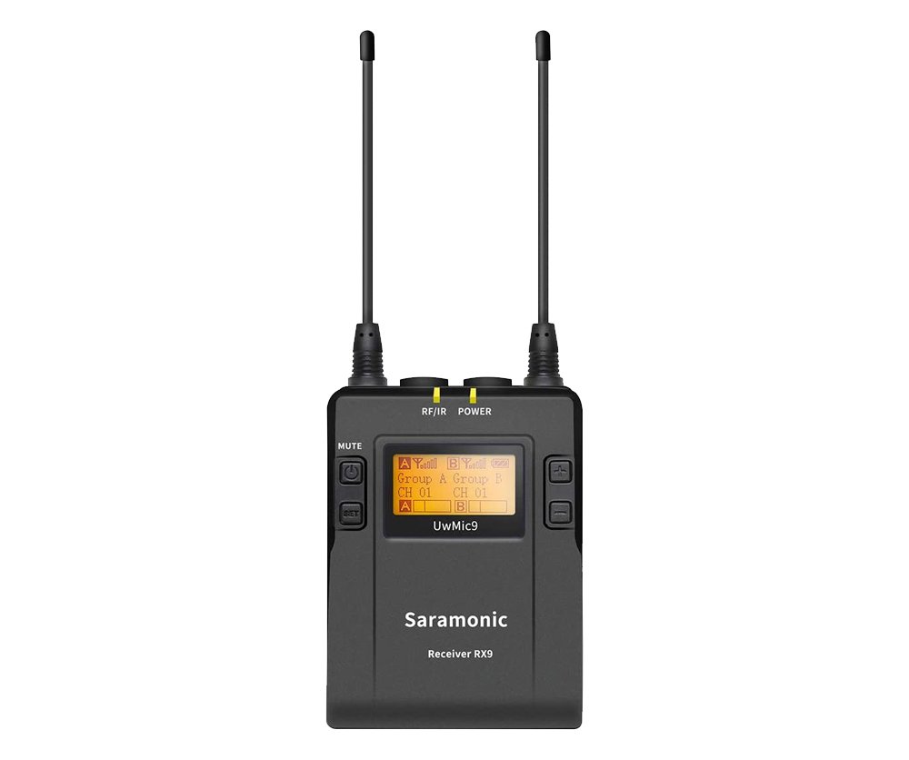 Saramonic UwMic9 RX9 UHF Kablosuz Mikrofon Alıcısı