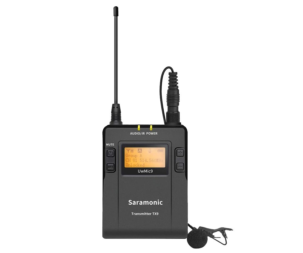 Saramonic UwMic9 TX9 V2 UHF Kablosuz Mikrofon