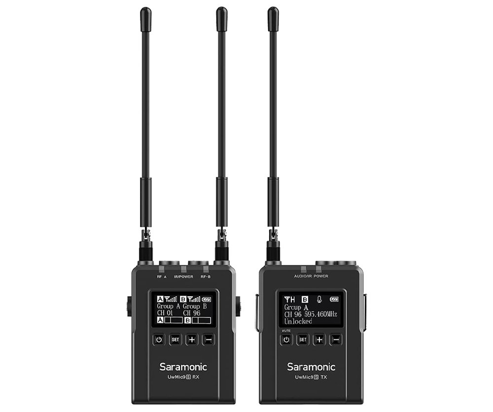 Saramonic UWMIC-9S Kit 1 Kablosuz Mikrofon