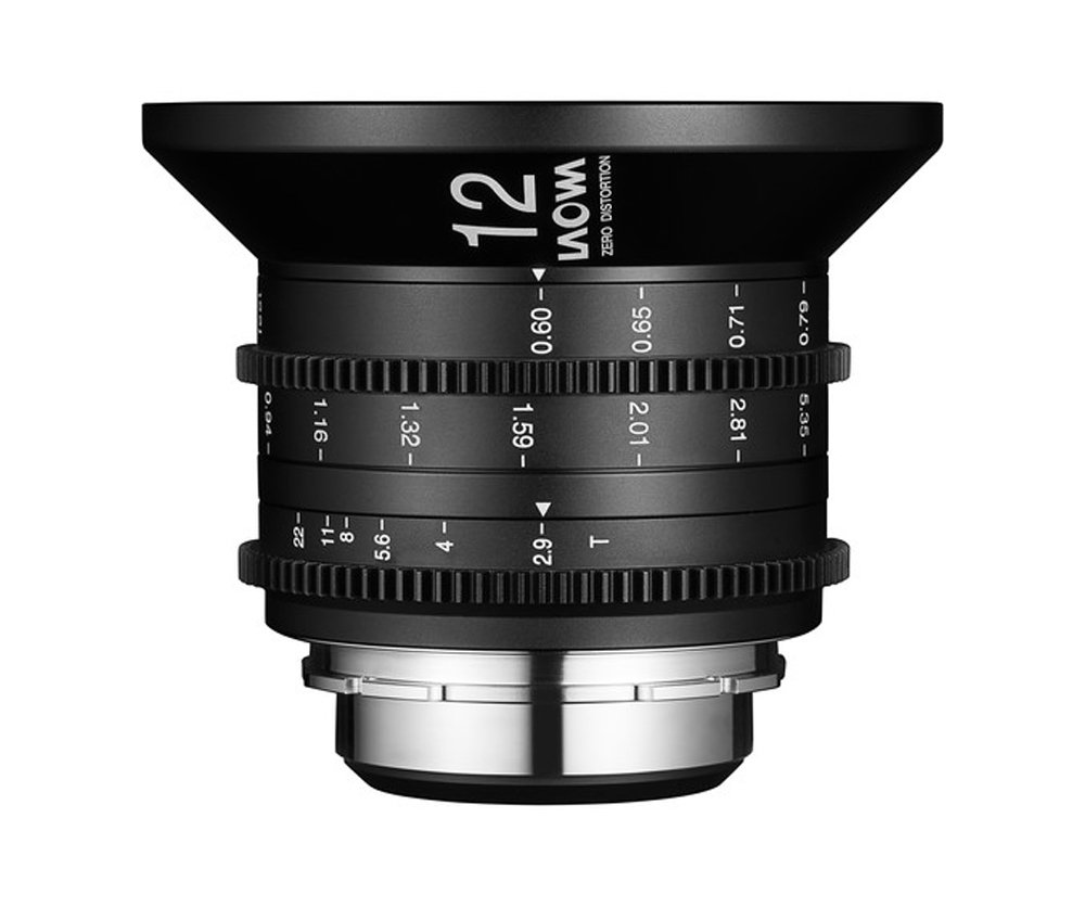 Laowa 12mm T/2.9 Zero-D Cine PL Mount Sinema Lensi