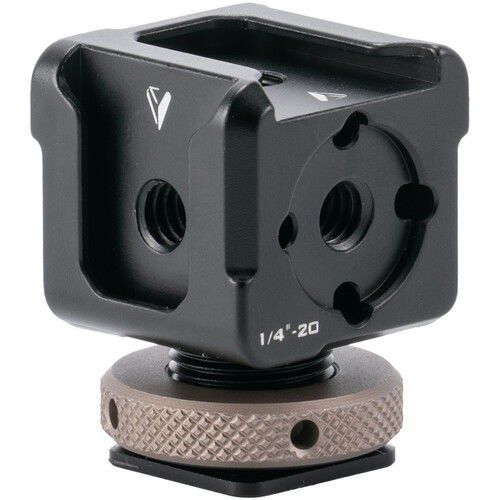 Tilta Multi-Functional Cold Shoe Mounting Bracket - Black  (TA-CMB-B)