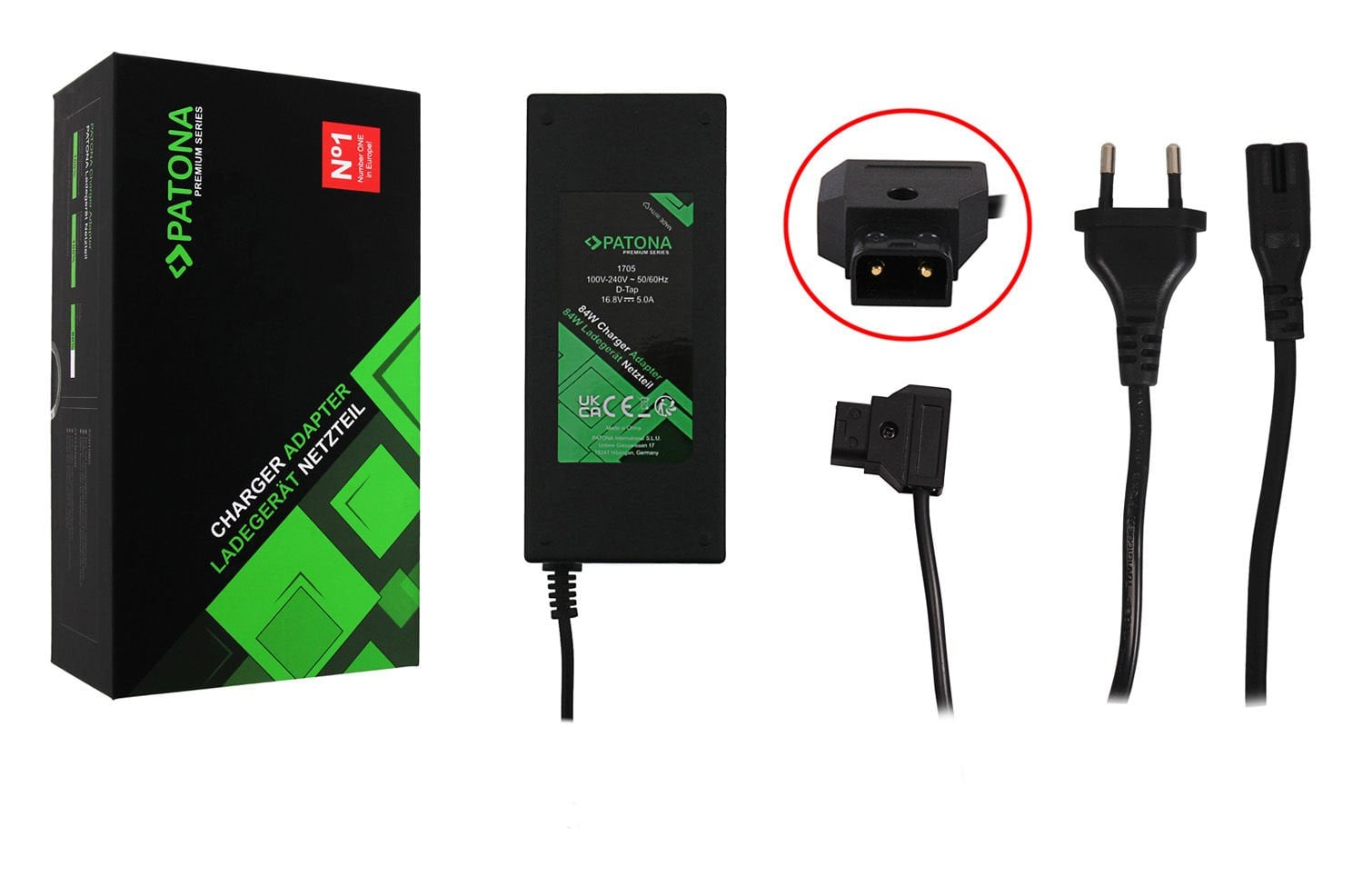 Patona 1705 Premium D-Tap Charger 5A