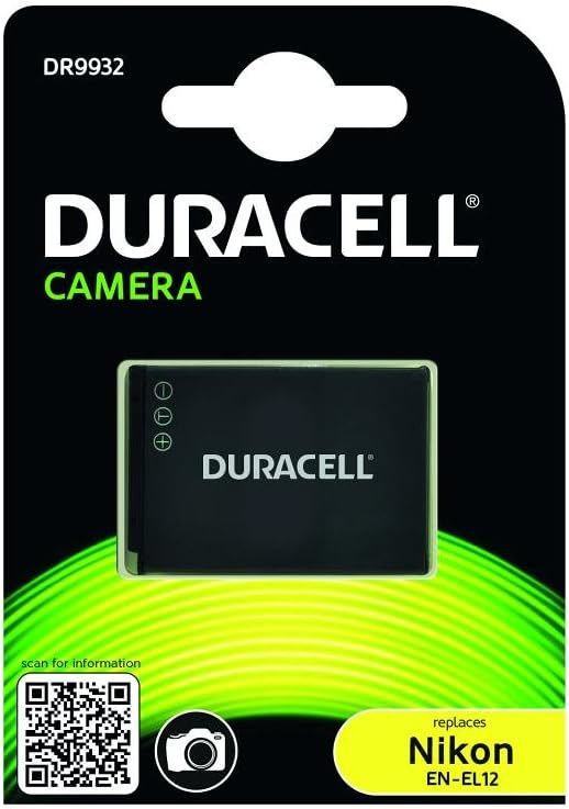 Duracell DR9932 Nikon EN-EL12 Uyumlu Batarya