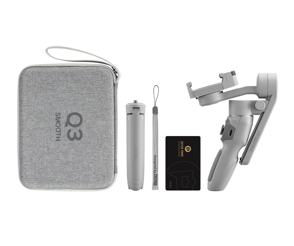 Zhiyun Smooth Q3 Combo – 3 Eksenli Katlanabilir Telefon Gimbal +