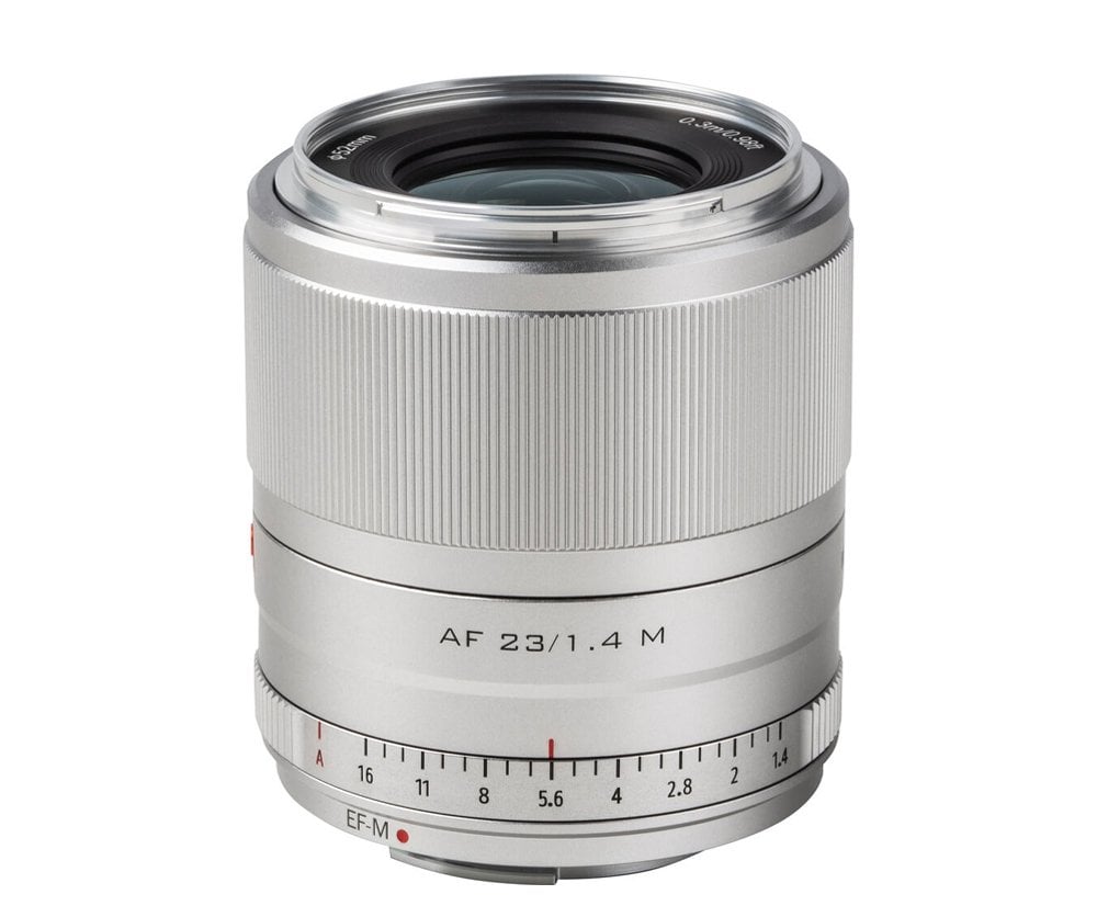 Viltrox AF 23mm F1.4 M Silver -Canon  Mount Aps-C Lens